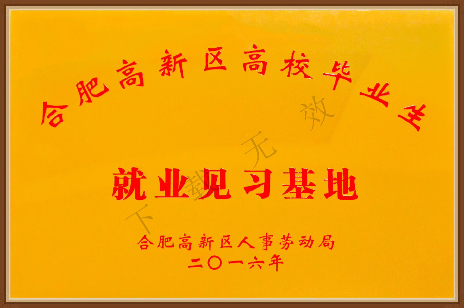 合肥高新區高校畢業省就業見習基地